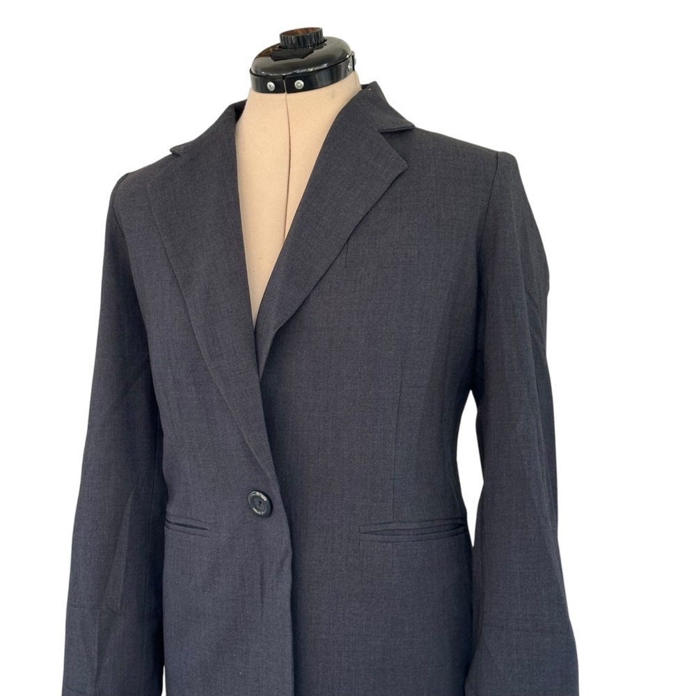 Susan Graver Black Blazer with Notched Lapels - Picture 3 of 5